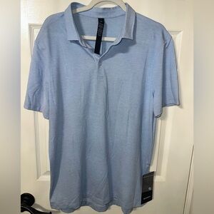 lululemon Sky Blue Polo Shirt